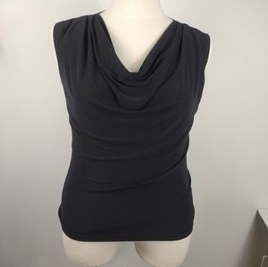 Jennie & Marlis Black Sleeveless Top